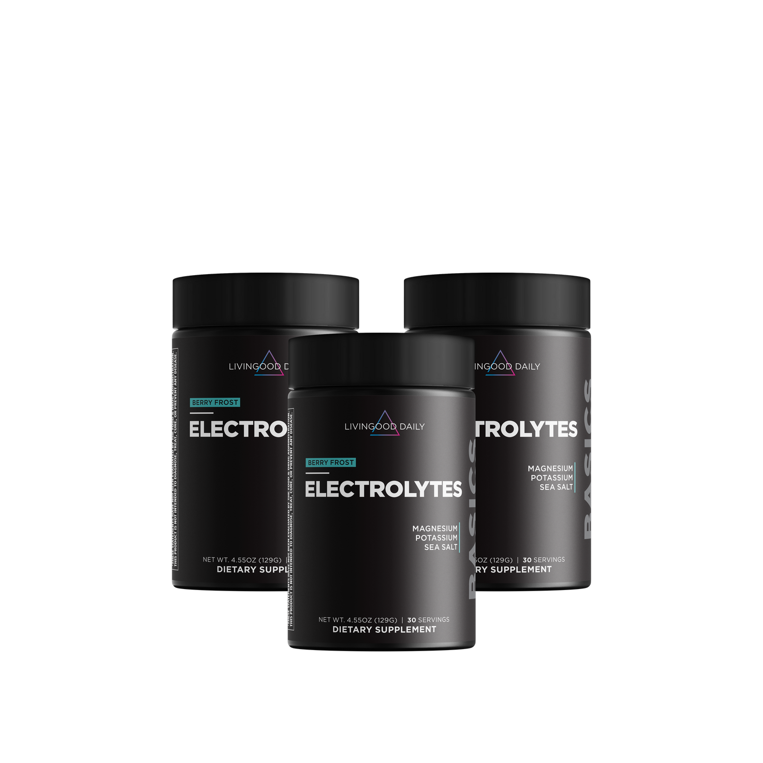 Livingood Daily Electrolytes (Berry Frost) (3-Pack)