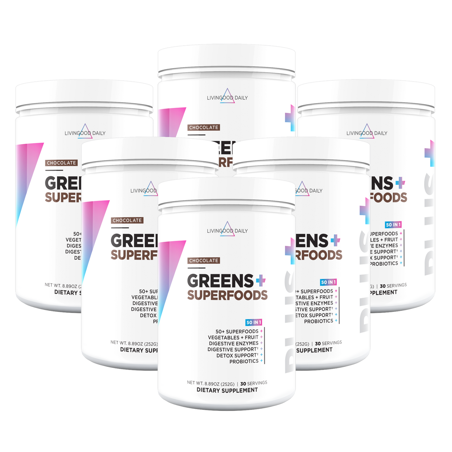 Livingood Daily Greens + Superfoods (Chocolate)