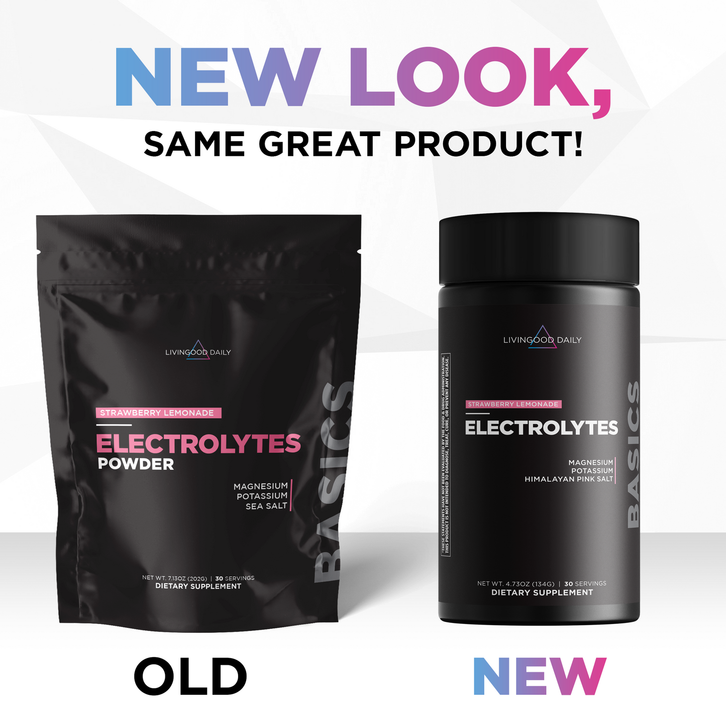 Livingood Daily Electrolytes (Strawberry Lemonade) (3-Pack)