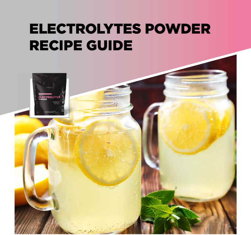 Product Resource | Electrolytes Powder Recipe Guide