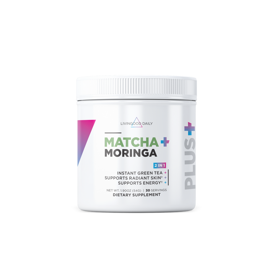 Livingood Daily Matcha + Moringa