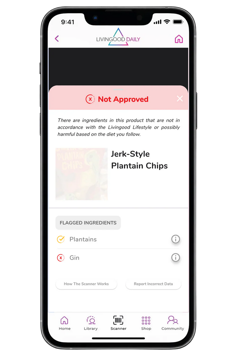 Approved Food List