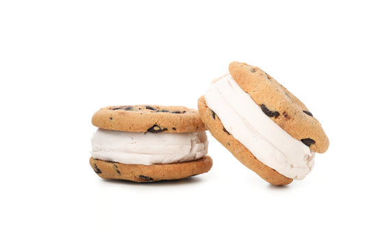 Chocolate Chip Cookie Ice Cream Sandwiches
