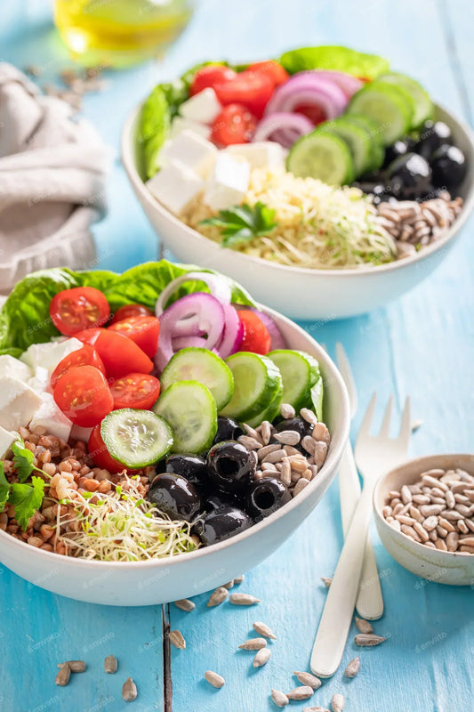 Mediterranean Veggie Bowl