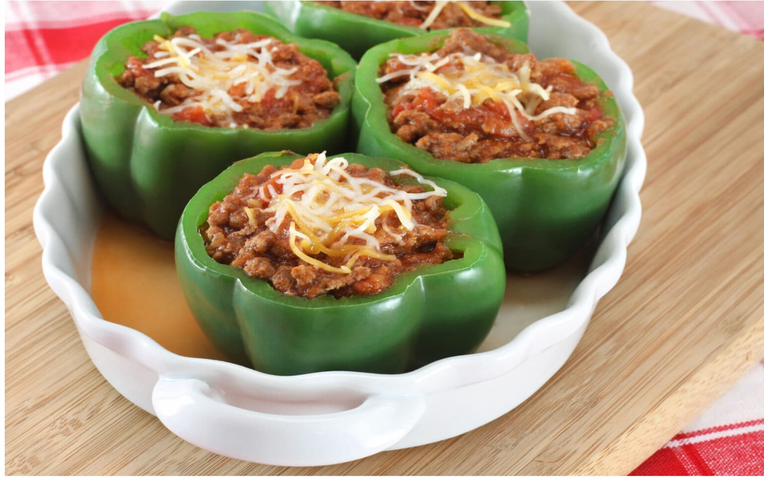 Meat Stuffed Peppers