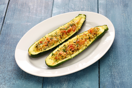 Enchilada Zucchini Boats