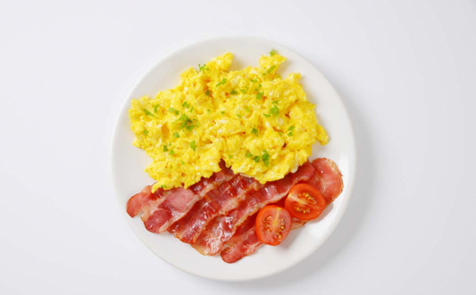 Eggs And Turkey Bacon