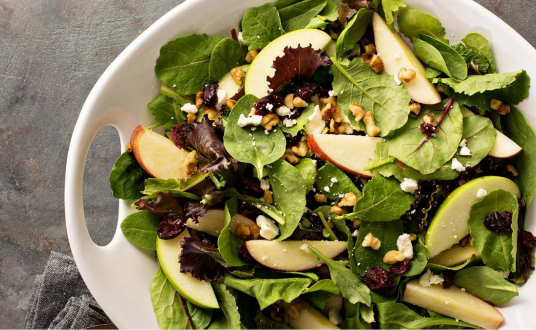 Chicken Apple Salad With ACV Dressing