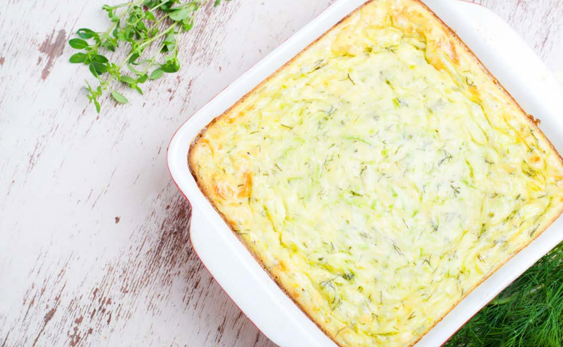 Spinach & Artichoke Egg Casserole