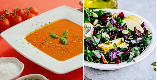 Tomato Cream Soup & Side Salad