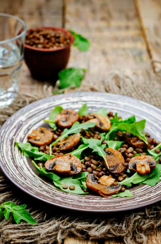 Arugula & Lentil Salad