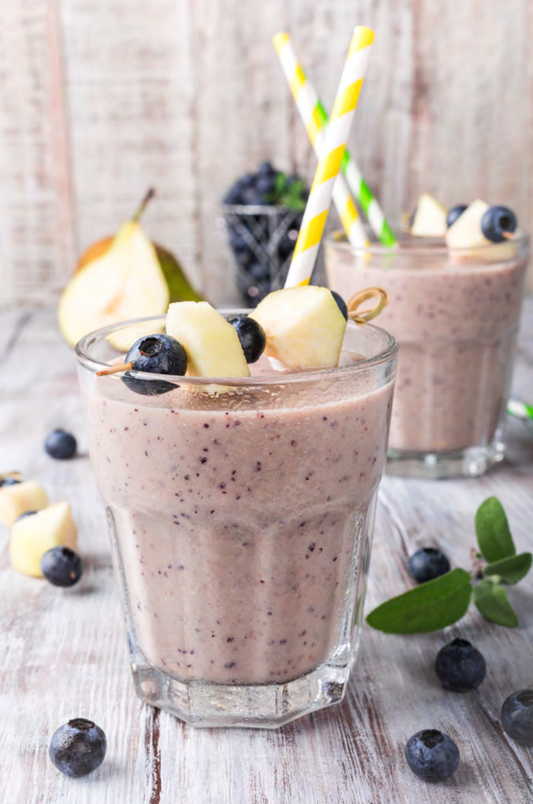 Coffee Coconut Berry Smoothie