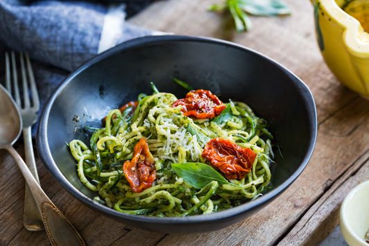 Avocado Pesto Zoodles