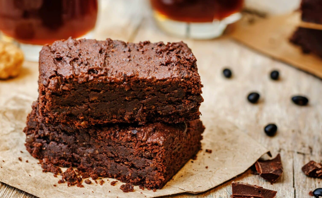 Chewy Black Bean Brownies