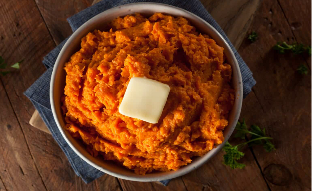 Spicy Whipped Sweet Potatoes