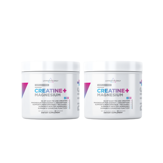 Livingood Daily Creatine + Magnesium (2-Pack)