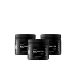 Electrolyte powder supplements black containers