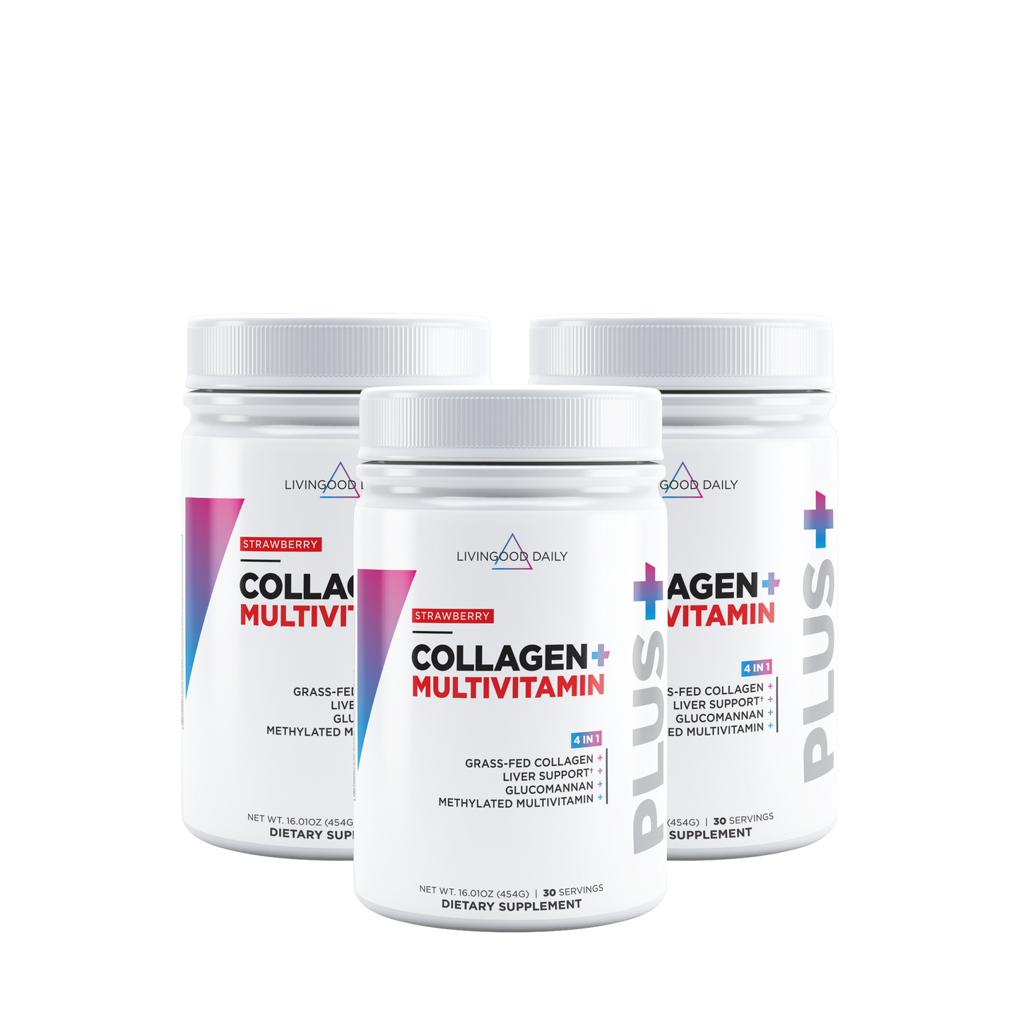 Strawberry Collagen + Multivitamin