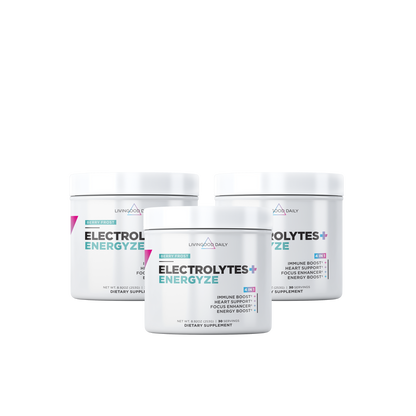 Livingood Daily Electrolytes + Energyze (Berry Frost)