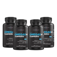 Livingood Daily Omegas + Turmeric (4 Pack)