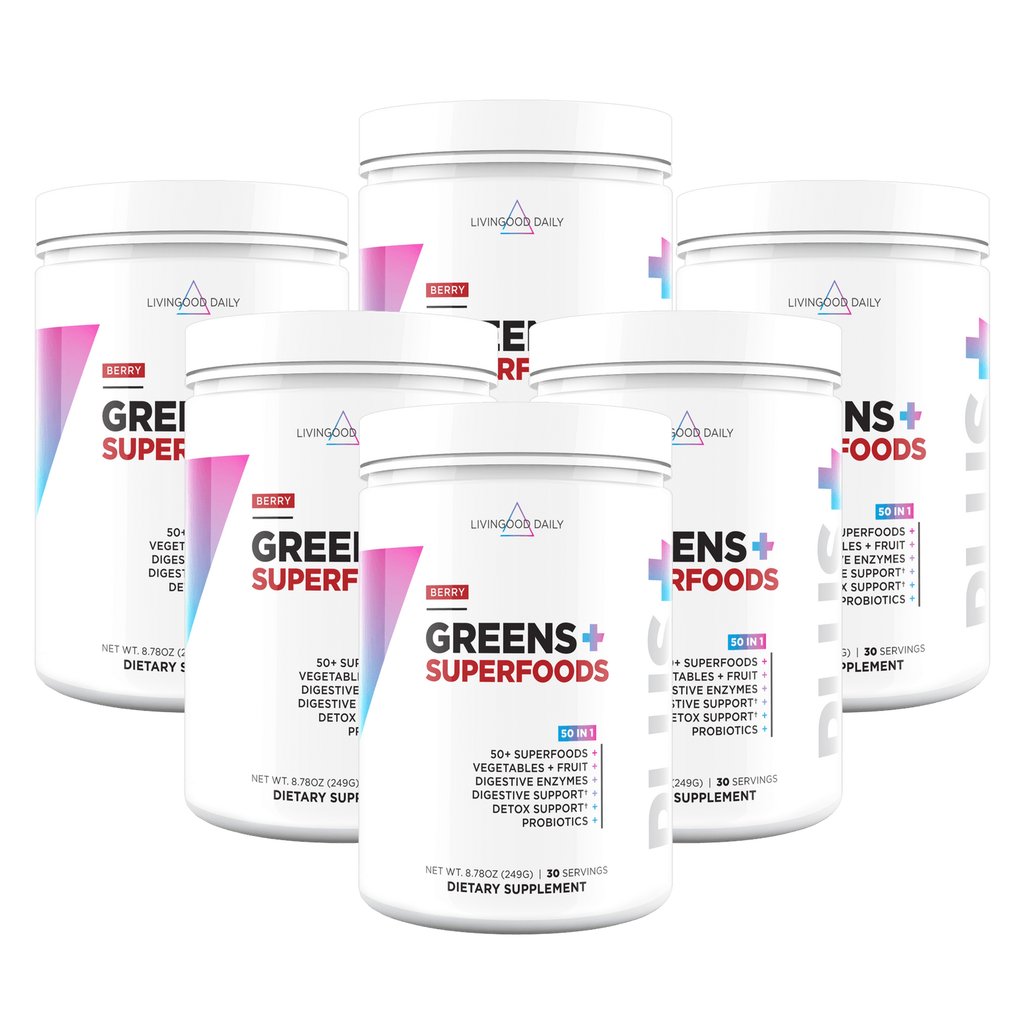 Livingood Daily Greens + Superfoods (Berry)