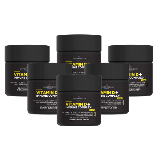 Livingood Daily Vitamin D + Immune Complex (6-pk)