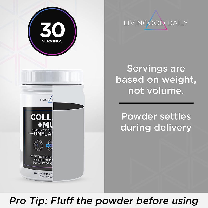 WAREHOUSE DEAL! Livingood Daily Collagen + Multi (Unflavored)