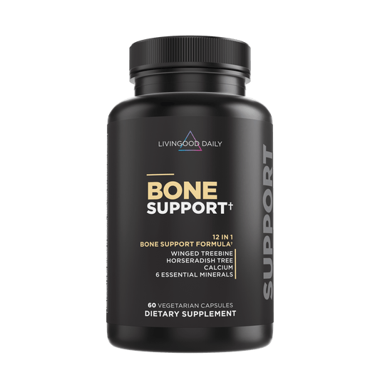 Livingood Daily Bone Support supplement bottle