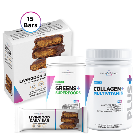 Livingood Daily Challenge Pack (Peanut Butter Cup Bars)