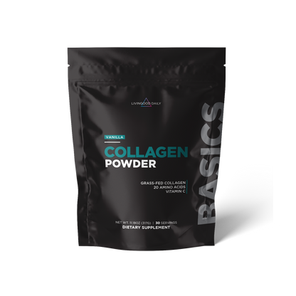 Vanilla Collagen Powder Supplement Packaging