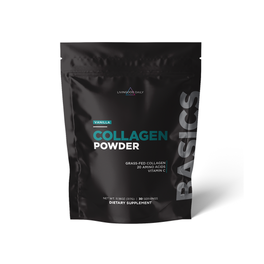 Vanilla Collagen Powder Supplement Packaging