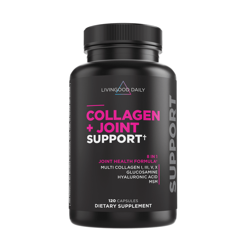 Livingood Daily Collagen and Joint Support Supplement Bottle