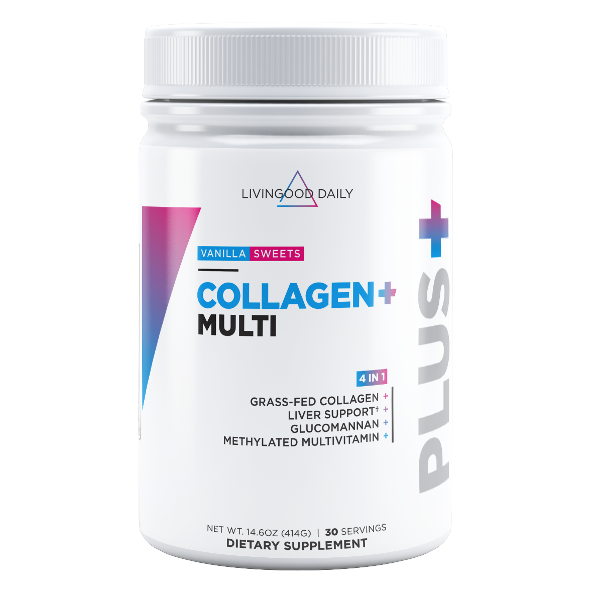 Livingood Daily Collagen + Multi (Vanilla Sweets)