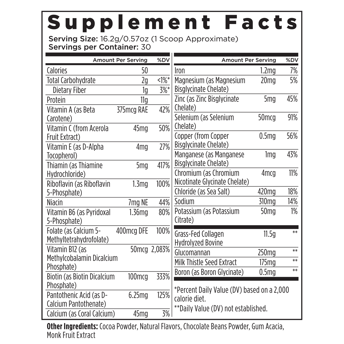 Chocolate Collagen + Multi