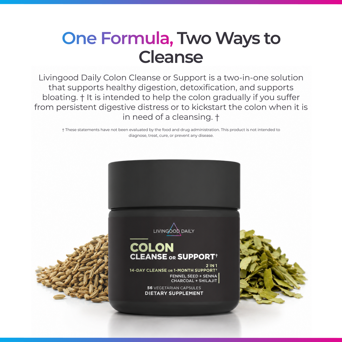 Livingood Daily Colon Cleanse or Support
