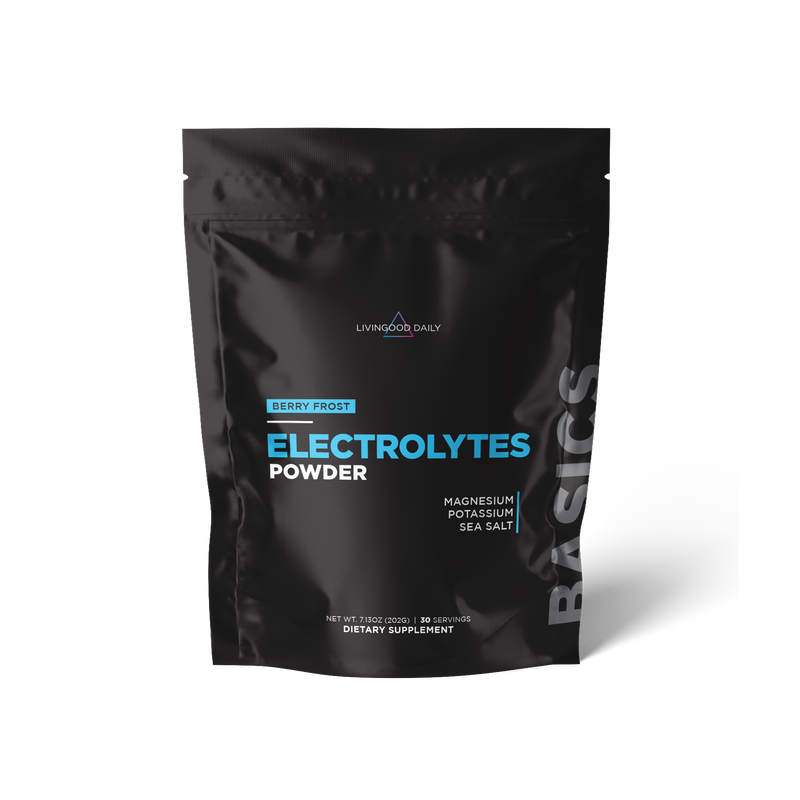 Berry Frost Electrolytes Powder Supplement Bag