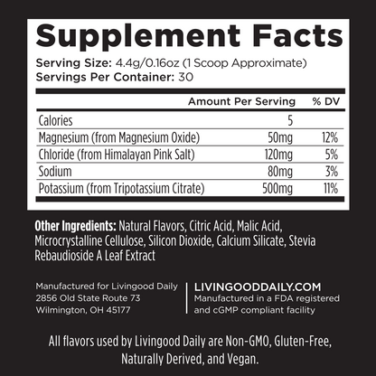 Livingood Daily Electrolytes (Strawberry Lemonade)