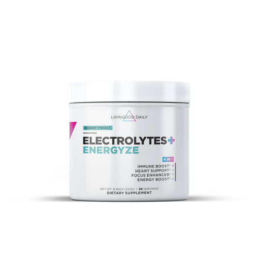 Livingood Daily Electrolytes + Energyze (Berry Frost)