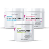 "Livingood Daily Electrolytes Energize Dietary Supplement Containers in Berry Frost, Strawberry Lemonade, and Lemon Lime flavors"