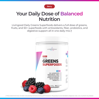 Livingood Daily Greens Superfoods Berry