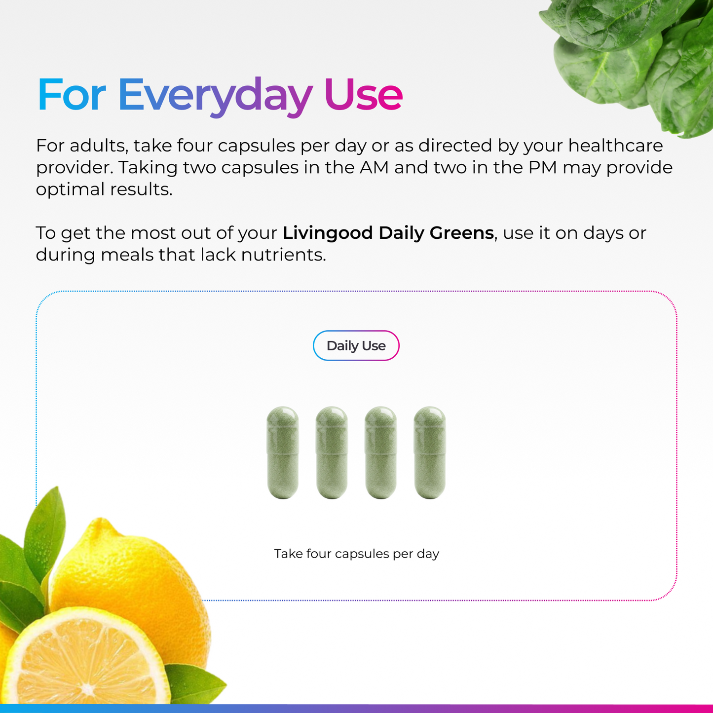 Livingood Daily Greens (Capsules)