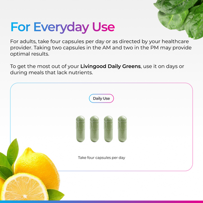 Livingood Daily Greens (Capsules)