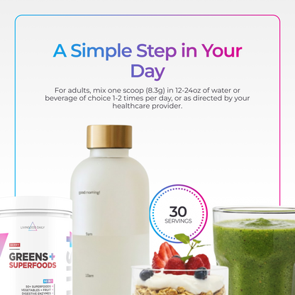 Livingood Daily Greens + Superfoods (Berry)