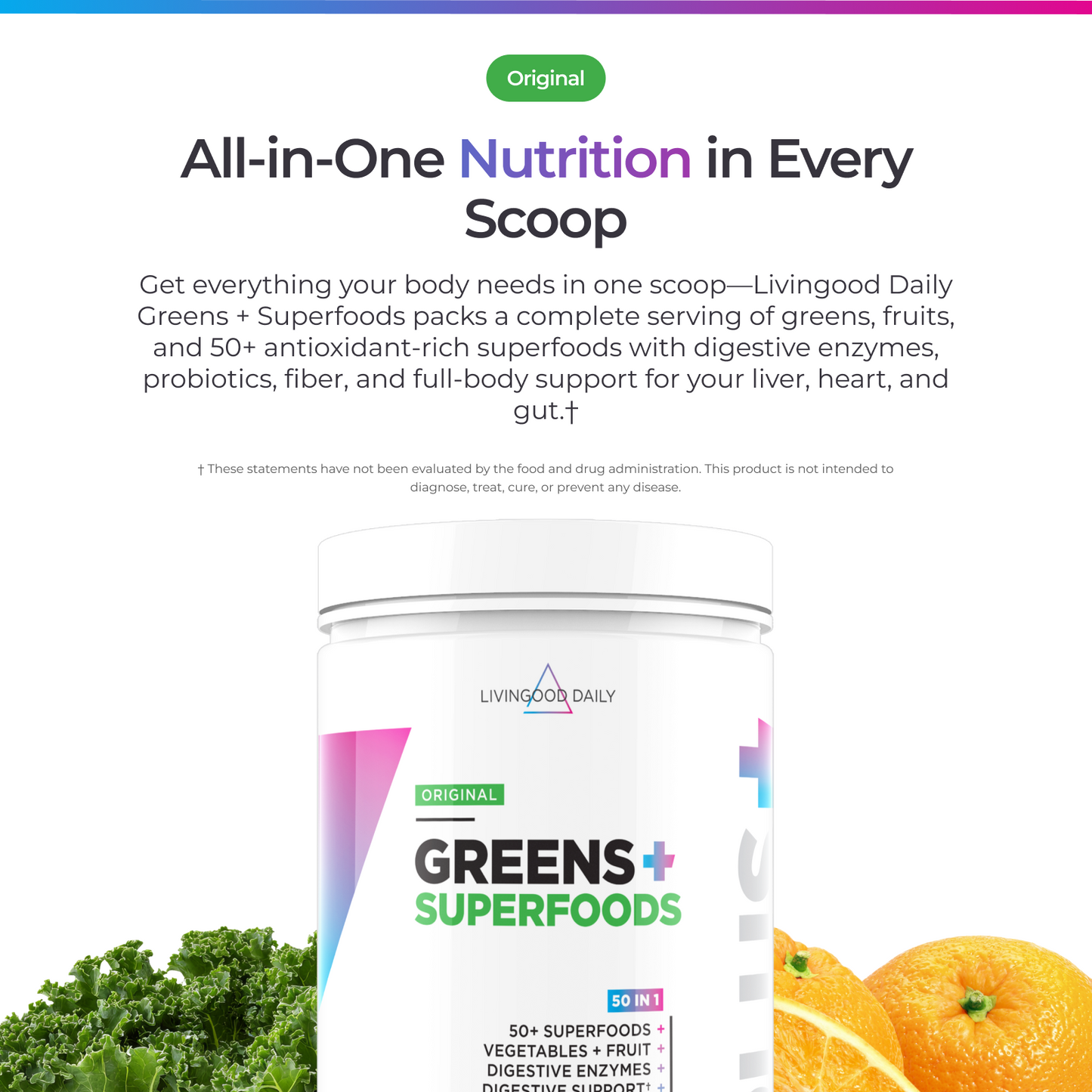 Livingood Daily Greens + Superfoods (Original)