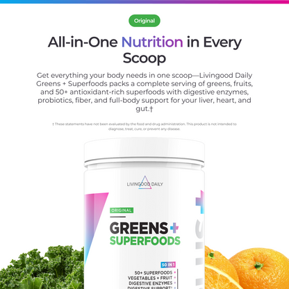 Livingood Daily Greens + Superfoods (Original)