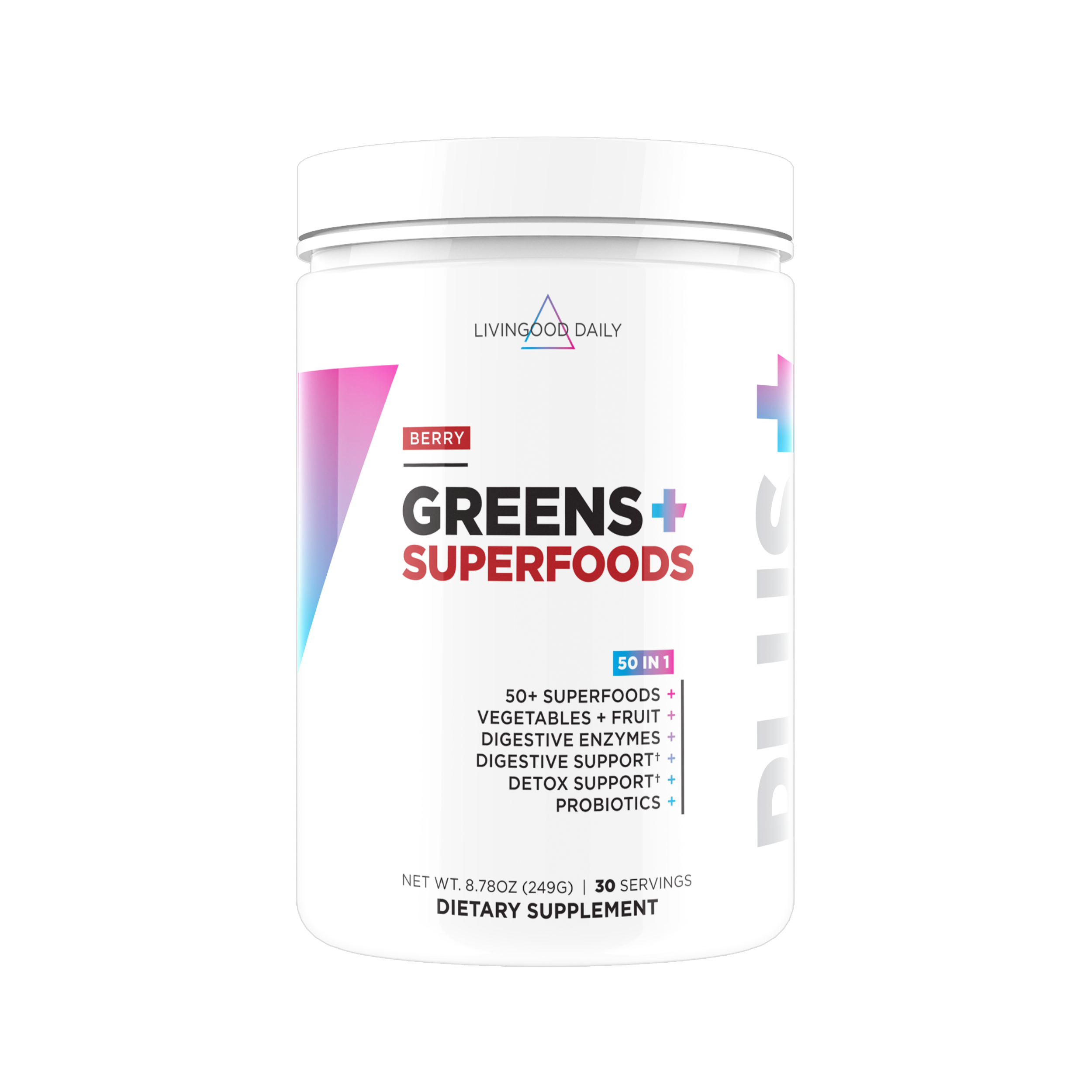 Livingood Daily Greens + Superfoods (Berry)