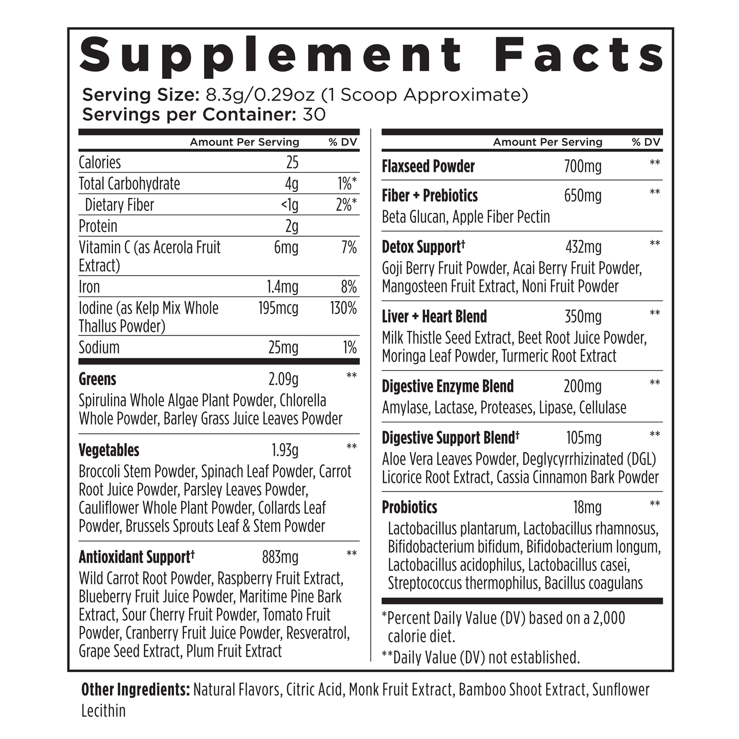 Livingood Daily Greens + Superfoods (Original)