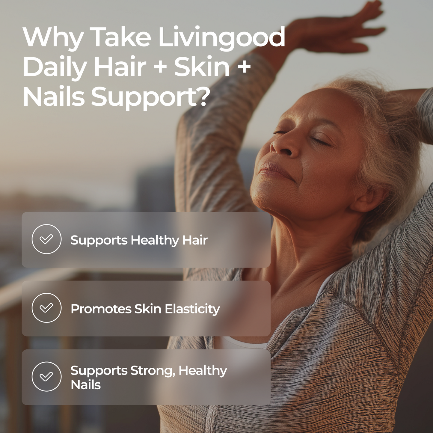 Livingood Daily Hair + Skin + Nails Support