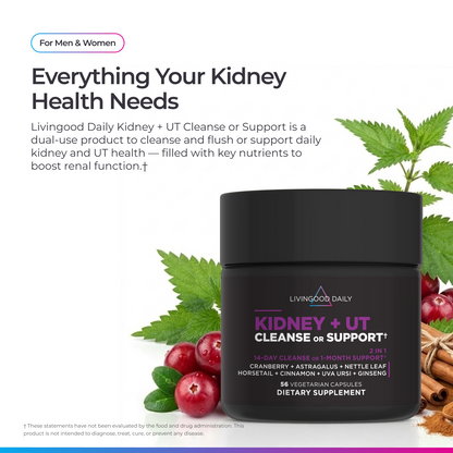 Livingood Daily Kidney + UT Cleanse or Support