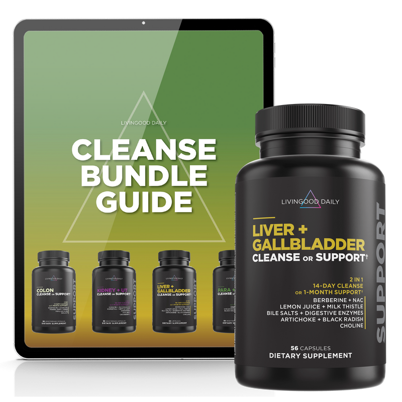 Livingood Daily Liver + Gallbladder Cleanse or Support